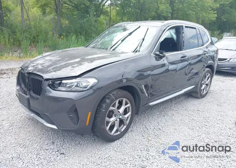 2024 BMW X3 xDrive30I z USA, uszkodzony, nr VIN WBX57DP06RN282792